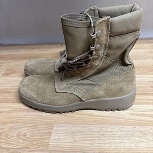 McRae Footwear Hot Weather Military‎ Desert Coyote Tan Combat Boots Mens 10N